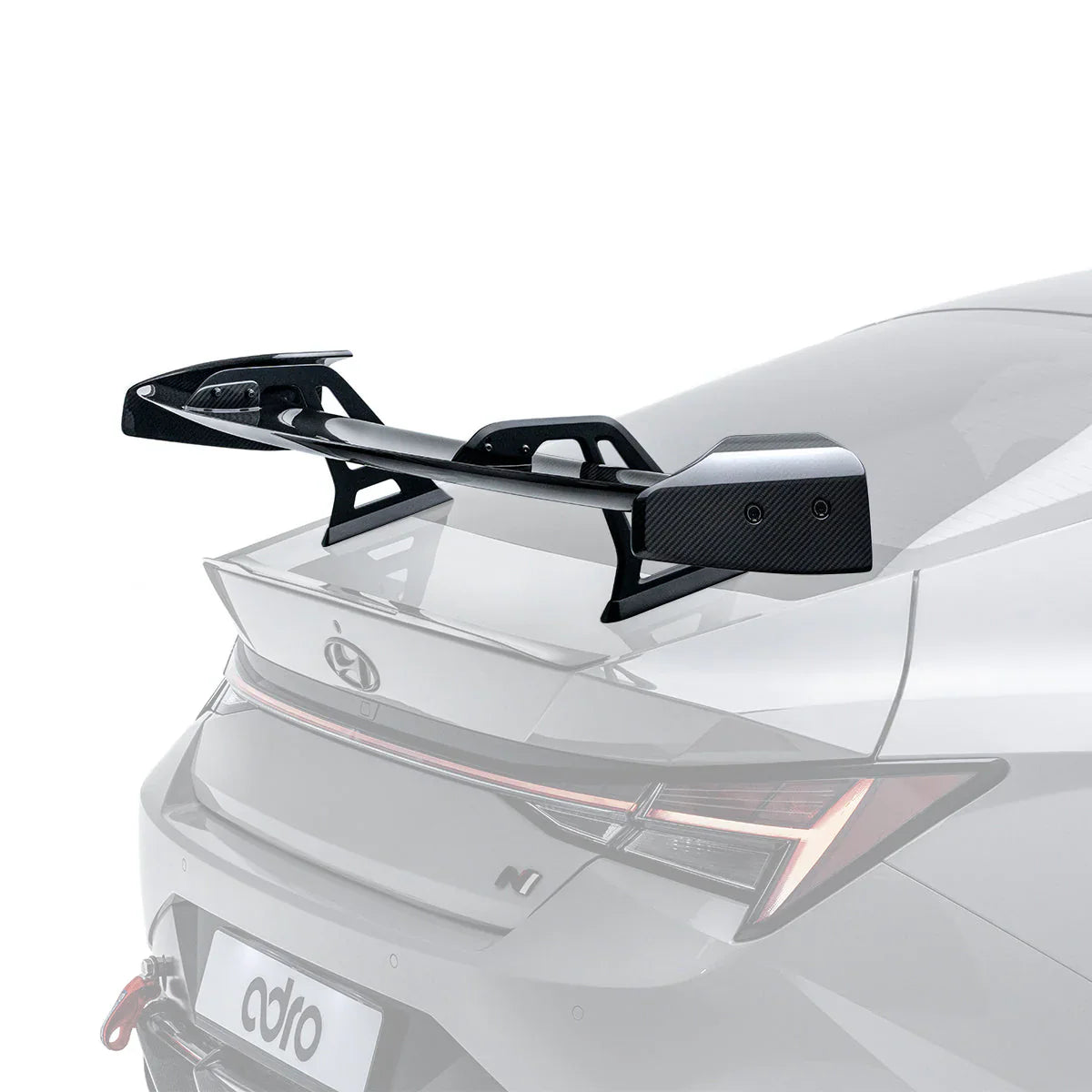 Alerón swan neck para Hyundai Elantra N
